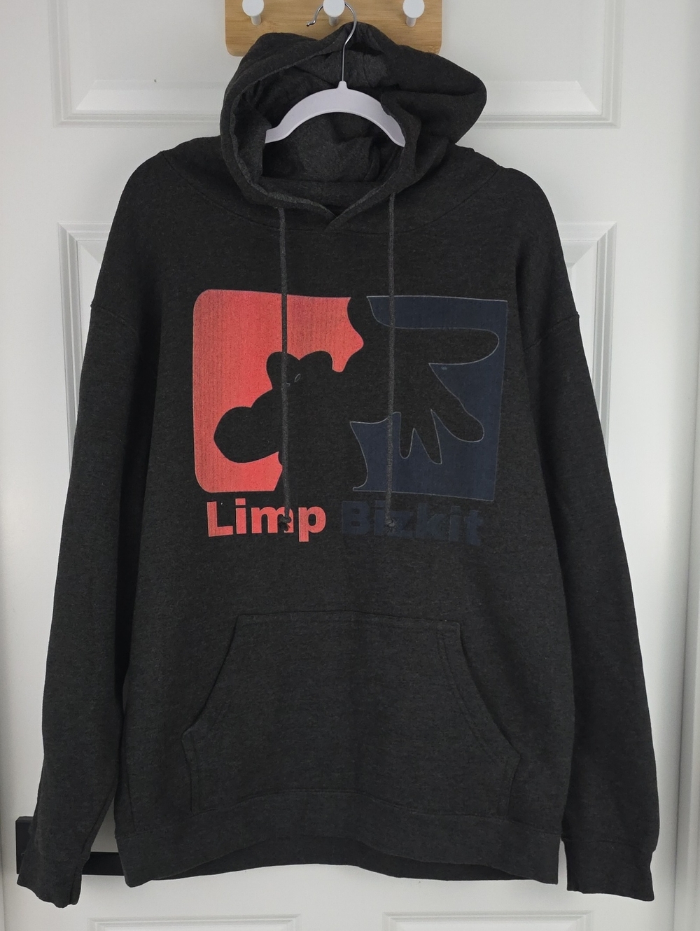 Delta Limp Bizkit "Significant Other" Graphic Hoodie - Charcoal Grey Size XL